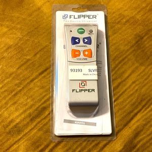 Flipper Two Device Universal Remote. Great for Seniors